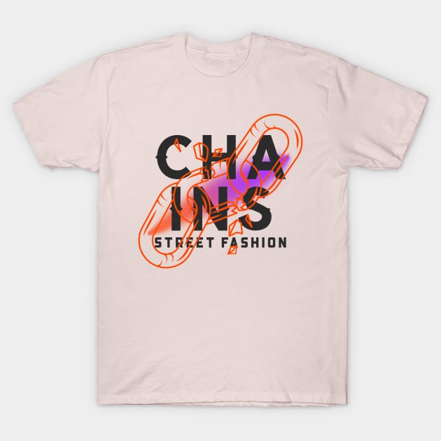 Chains street Fashion T-Shirt by joshsmith